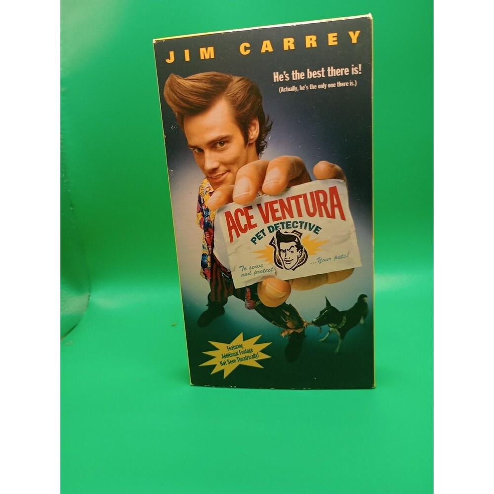 Ace Ventura: Pet Detective VHS 1994 Jim Carrey
